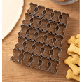 thumbnail image 1 of Dog Bone Cookie Cutter,25 Cavity Mini Dog Bone Cookie Cutters for Treats Stainless Steels Dogs Cookies Cutter for Baking, 1 of 7