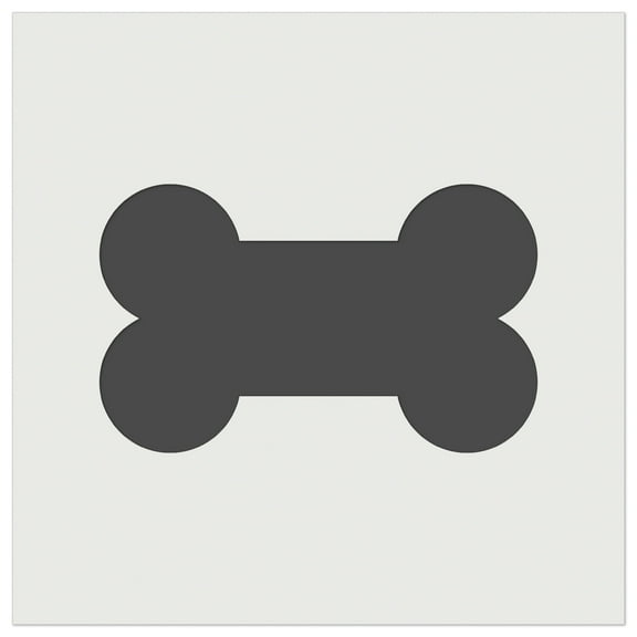 Dog Bone DIY Cookie Wall Craft Stencil - 3.5 Inch