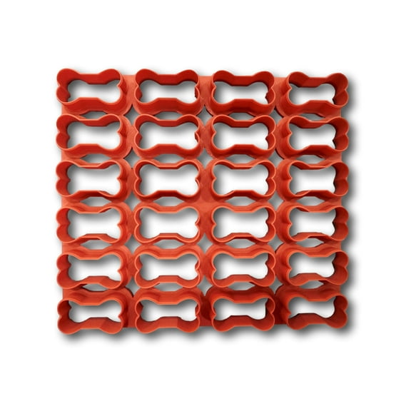 Dog Bone Multicutter (1.5" x 24 bones)- Fast Shipping - Sharp Edges - Exceptional Quality