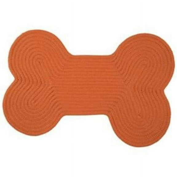 Dog Bone Solid 18in.x30in. - Orange