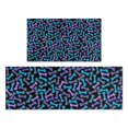 thumbnail image 1 of Dog Bones Kitchen Rugs Sets Of 2,Anti Fatigue Kitchen Mat Rugs Non Slip Washable,Decorative Kitchen Floor Mats for Kitchen,Sink,Laundry,17"x30"+17"x47", 1 of 7