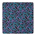 thumbnail image 1 of Dog Bones Square Fitted Tablecloth with Elastic Edge,Square Table Cover,Washable Elastic Table Cover for Home Kitchen Party Decor 36"x36", 1 of 6