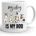 thumbnail image 1 of My Dog Is My Boo Mug, Cute Halloween Mug, Spooky Dog Tee, Spooky Pumpkin , Ghost Dog, Gifts For Dog Mom Dog Lovers, Halloween Mugs Fall Season Gift Halloween Pumpkins Mug Boo Cup Retro Fall Mugs, 1 of 7