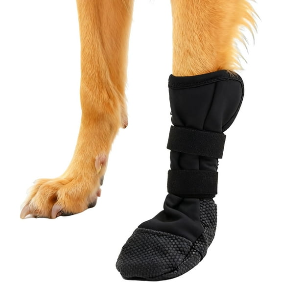 Dog Booties for Injured Paw,Breathable Wound Recovery Boots, Dog Socks to Prevent Licking Paws,Waterproof Wound Protector,Feet Cover Bandage Shoe