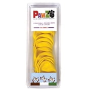 Dog Boots Disposable, Reusable, Waterproof Pawz ColorYellow SizeXXSmall Pack of 2