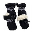 thumbnail image 1 of Dog Boots for Small Dogs with Soft Fleece Lining & Adjustable Drawstring, Waterproof Dog Boots for Winter Snow Rain, Small Dog Booties Paw Protectors for Medium Dogs, 4 Pack, 1 of 2