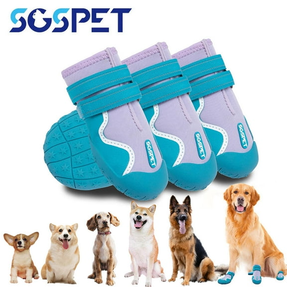 SGSPET summer anti scald dog boots with heat-insulating and wear-resistant soles to protect paws from hot sidewalks and beach injuries