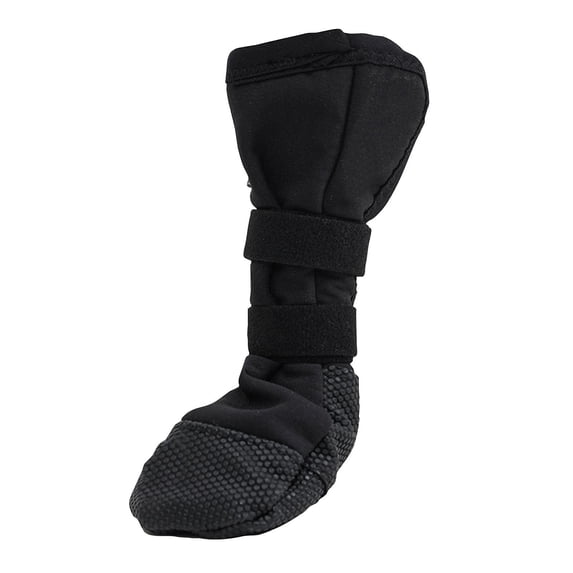Dog Boots and Paw Protectors Dog Paw Protectors | Neoprene Adjustable Dog Post Surgery Protection | Black Xl Single Pack