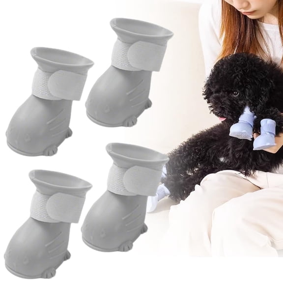 Dog Boots for Hot Pavement, 2026 Lastest Waterproof Dog Shoes, Non-Slip Wear-Resistant Easy to Clean Outdoor Dog Rain Boots for Paw Protectors