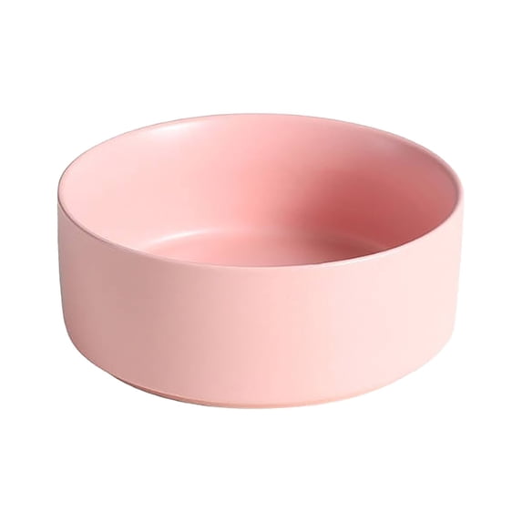 Dog Bowl, Ceramic Heavy Weighted Dog Food Water Feeder Dish, Non- Modern Cute Porcelain Pet Bowl for Small Medium Large Dogs
