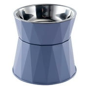Dog Bowl Raised Cat Food Water Bowls with Detachable Elevated Stand Pet Stainless Steel Feeder Bowl No-Spill Anti Slip
