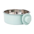 thumbnail image 1 of Dog Bowl, Removable Stainless Steel Hanging Pet Kennel Cage Bowl Food & Water Feeder Coop Cup for Puppy, Cat, Rabbit, Guinea Pigs Ferret Bird, 1 of 6