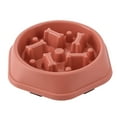 thumbnail image 1 of Dog Bowl Slow Food Bowl Small And Medium-sized Dog Feeder Dog Food Slow Food Bowl(Pink), 1 of 5