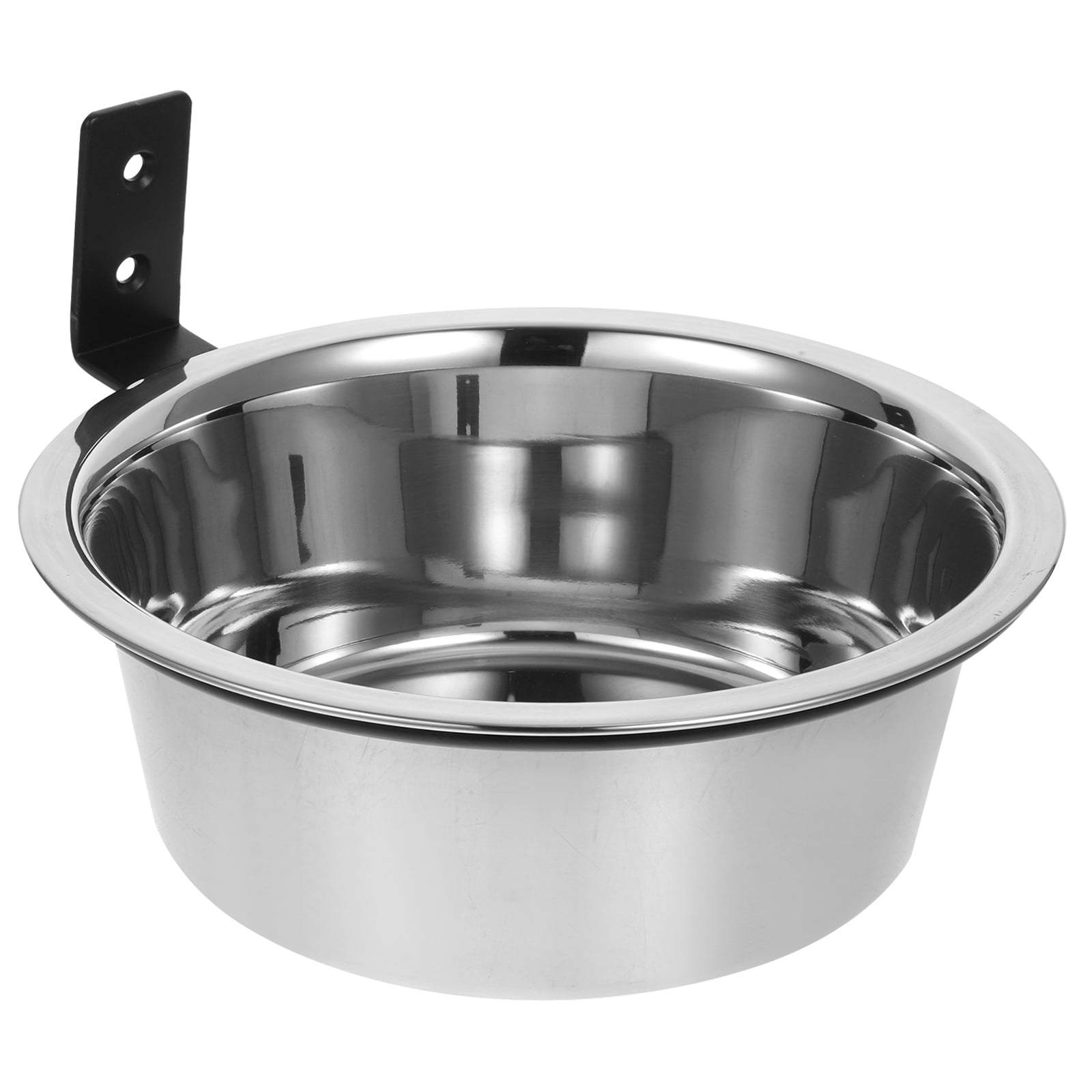 Dog Bowl Stainless Steel Bowls Cat Pet Wall Mounted Elevated Raised for Large Dogs Water