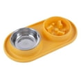 Dog Bowls Slow Feeder Large Breed Elevated Large Water Bowl for Dogs