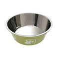 thumbnail image 1 of Stainless Steel Dog Bowls for Small Dogs Non- Rubber Bottom Double Wall Insulated Rustproof Pet Feeding Bowl for Food and Water 47-inch, 1 of 4