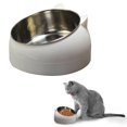 thumbnail image 1 of Dog Bowls with Stand,Cat Food Dishes,Raised Cat Bowls,Cat Bowls Elevated, Water Bowl,Pet Feeder 15 Degree Raised Food Feeder Anti Slip Neck Protective Bowl Cat Dog Bowl, 1 of 9
