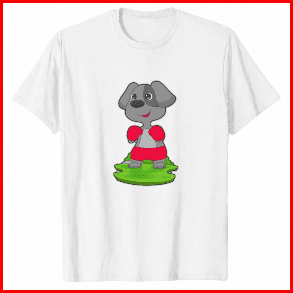 Dog Boxer Boxing Gloves Graphic Tee Combat Sports Training Style,for unisex up to 5XL