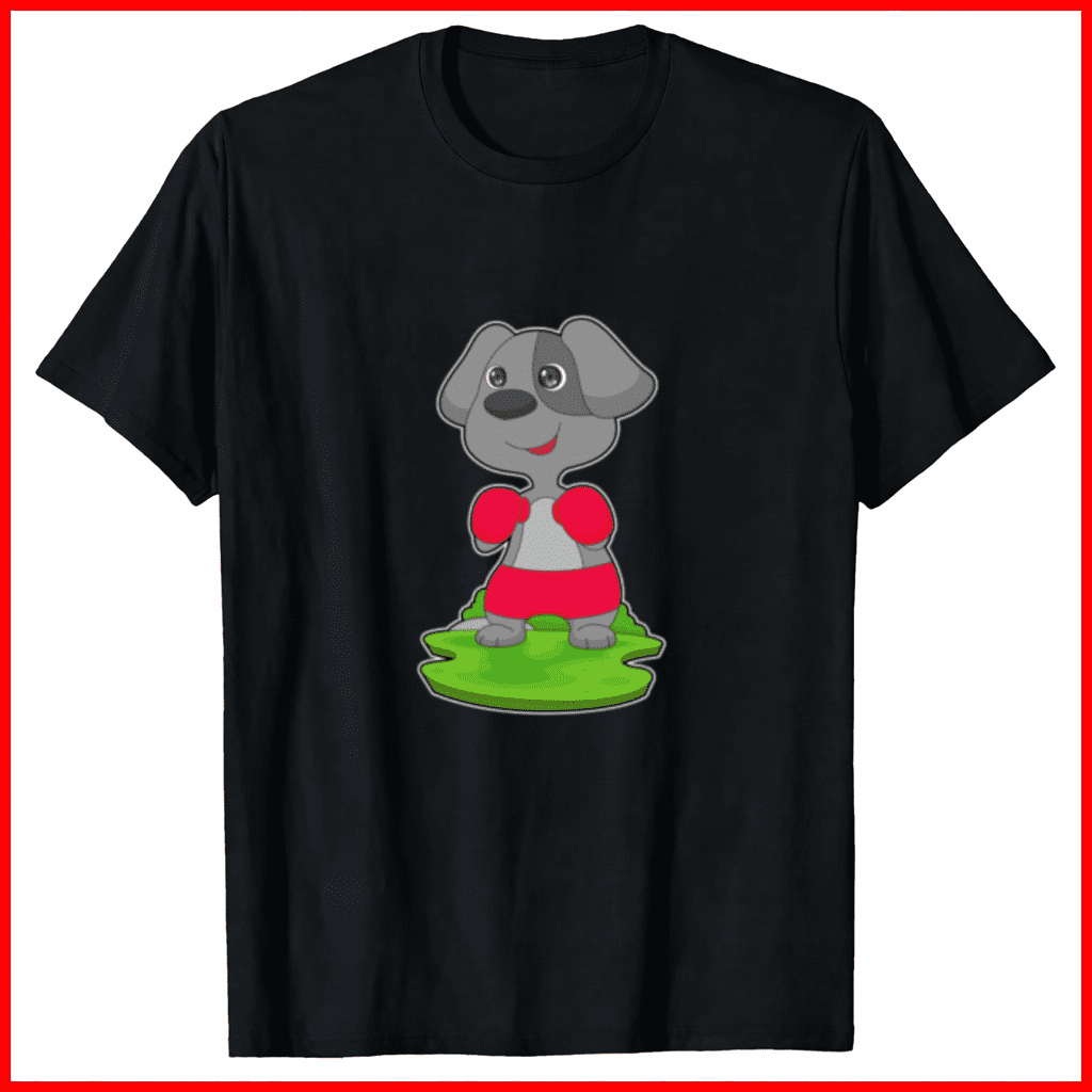 Dog Boxer Boxing Gloves Graphic Tee Combat Sports Training Style,for unisex up to 5XL