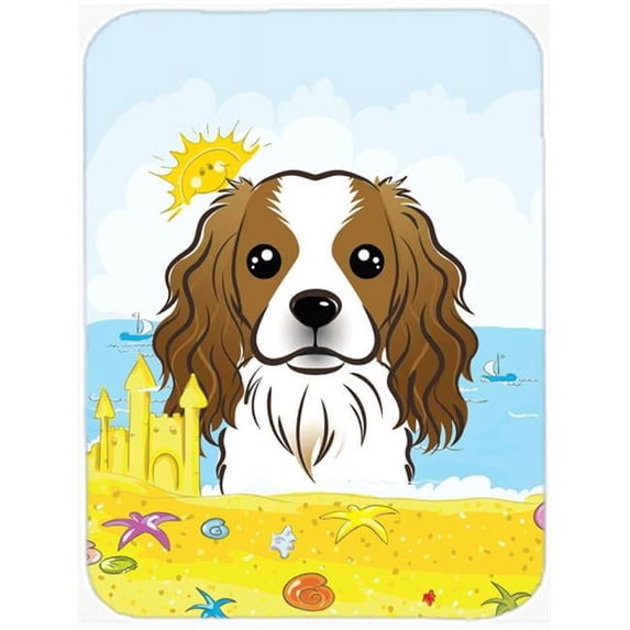 Dog Breed Summer Beach Mouse Pad, Hot Pad or Trivet