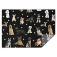 thumbnail image 1 of Dog Breeds Rectangle Tablecloth 60"x84",Waterproof Polyester Rectangle Table Cloth, Wipeable Spillproof Polyester Tablecloth for Dining, Camping, Indoor and Outdoor, 1 of 5