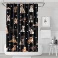 thumbnail image 1 of Dog Breeds Shower Curtain 72"x72" ,Bathroom Decorative Shower Curtains Set with 12 Hooks,Modern Waterproof Washable Shower Curtain, 1 of 6