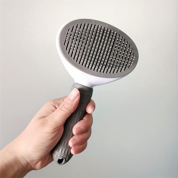 Dog Brush, Cat Brush, Dog Brush for Shedding, Self Cleaning Pet Brush for Grooming Long Short Haired Dog Cats, Cat Brushes for Indoor Cats, for Dog Cat Rabbit Remove Loose Fur And Undercoat