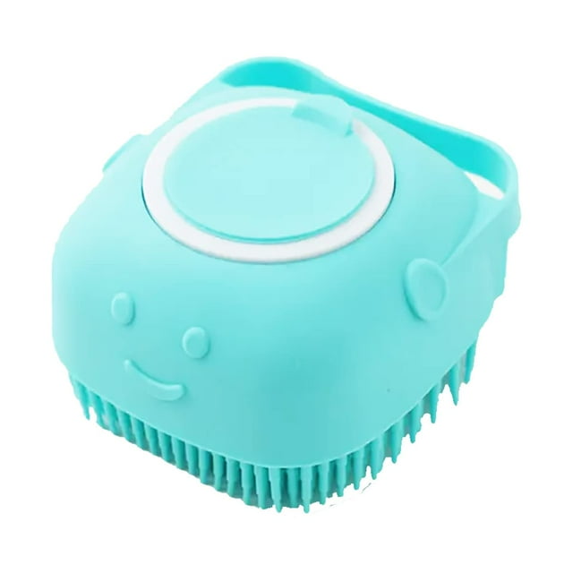 Dog BrushCat BrushShampoo Dispensing ScrubberSoft Silicone Design