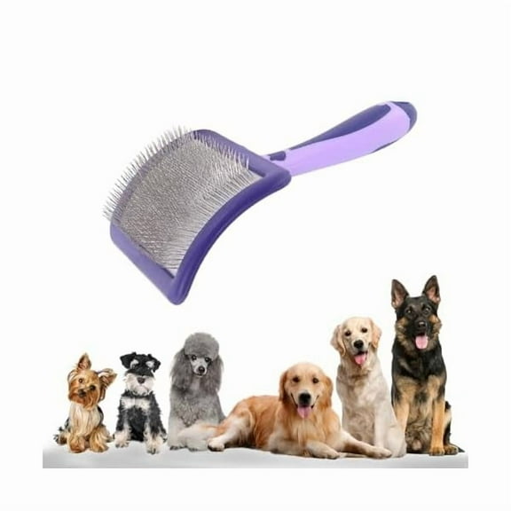 Dog Brush for Poodles,Grooming Brush for Dematting, and Detangle,Dog Brush for Poodles,German Shepherd Hair,Pitbulls,Yorkies,Labrador Retriever Grooming and Bathing