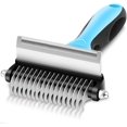 thumbnail image 1 of Dog Brush for Shedding Dematting Pet Grooming Undercoat Rake Comb, 1 of 7