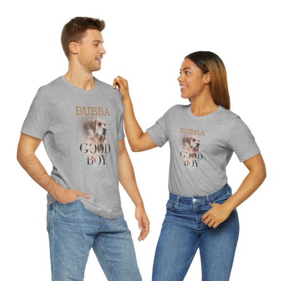 Dog Bubba Good Boy Unisex Jersey Short Sleeve Tee