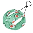 thumbnail image 1 of Dog Bucket Hat Summer Round Brim Pet Sun Hat, Adjustable Ear Hole Neck Strap Visor Hat, Outdoor UV Protection Sunshade Cap for Small Medium Cats Dogs Green - M, 1 of 4