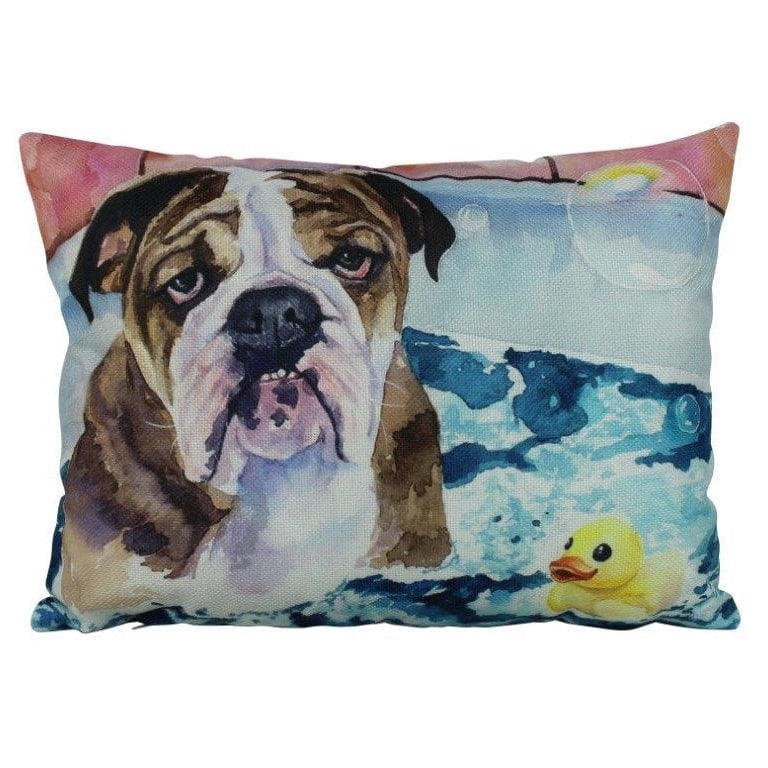 Pillows made from dog pictures deals