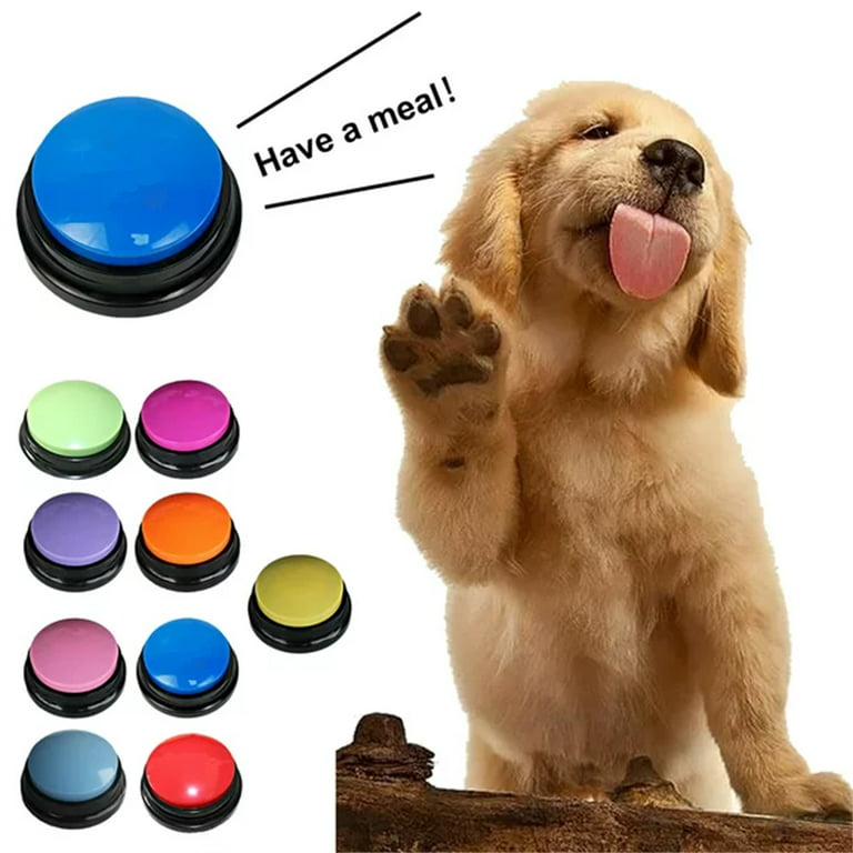 Dog Toys Dog Talking Buttons for Communication Record Button To
