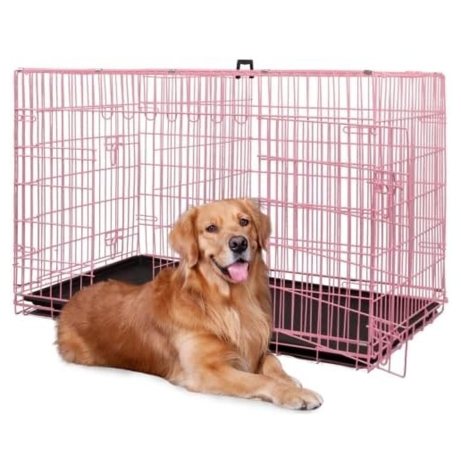 Dog Cage Large XXL Dog Crates for Large Dogs Folding Dog Kennels and