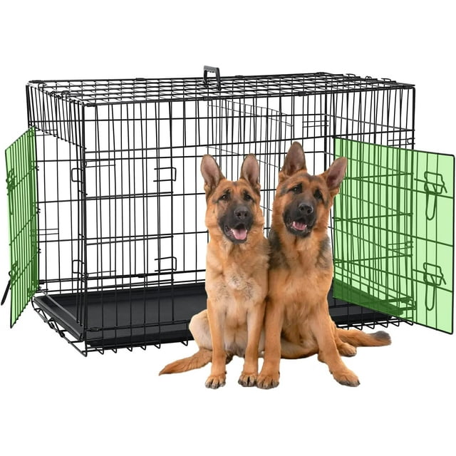 Dog Cage Large XXL Dog Crates for Large Dogs Folding Dog Kennels and