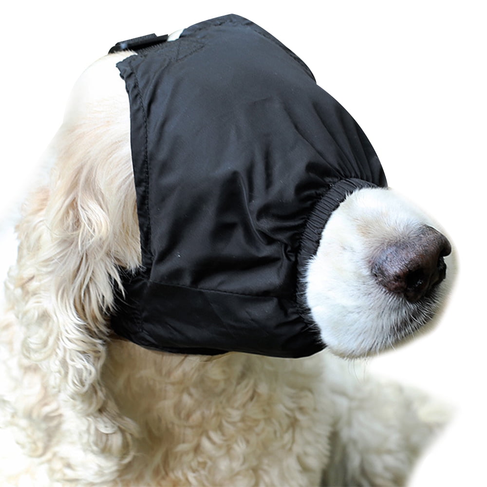 Dog Calming Cap Eye Mask, Pet Anxiety Mask, Nylon Shading Cat Collar