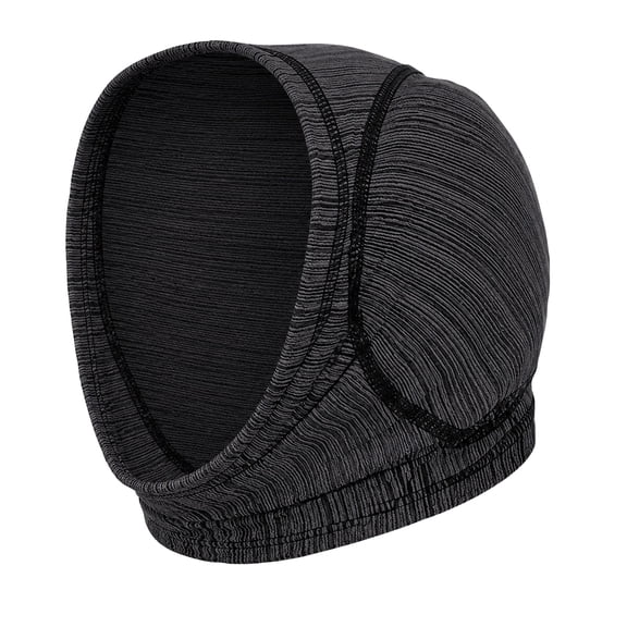 Dog Calming Ear Wrap, Noise Reducing Breathable Dog Ear Cover with Soundproof Sponge, Bathing, Drying, Swim, Noise Anxiety Relief, Gray,S