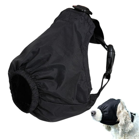 Dog Calming Eye Mask Nylon Shading Pet Anxiety Mask Muzzle Dog Blindfol