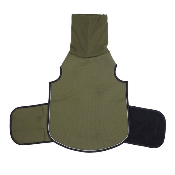 Dog Calming Jacket, Two Way Wear Anxiety Relief Vest, Reflective Strip Pet Clothing, Comfortable Support Wrap For Small Medium Large Dogs, Outdoor Walking Training Accessory