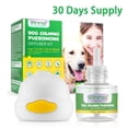 thumbnail image 1 of Dog Calming Pheromone Diffuser Kit, Relieve Separation Anxiety, Stress Barking & Chewing, and Fear of Fireworks & Thunderstorms (30 Days Supply), 1 of 10