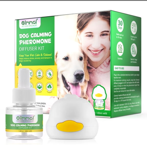 Dog Calming Pheromone Diffuser Kit Stress Relief for Dogs