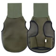 thumbnail image 1 of Dog Calming Vest M Size, Olive Green Calming Comfort Thunder Jacket, Two-Way High Collar & Reflective Strip Design, Chest 17.7-21.3 in / 45-54 cm, 1 of 5
