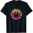 thumbnail image 1 of Dog Cancer Survival Paw Print T-Shirt, 1 of 5