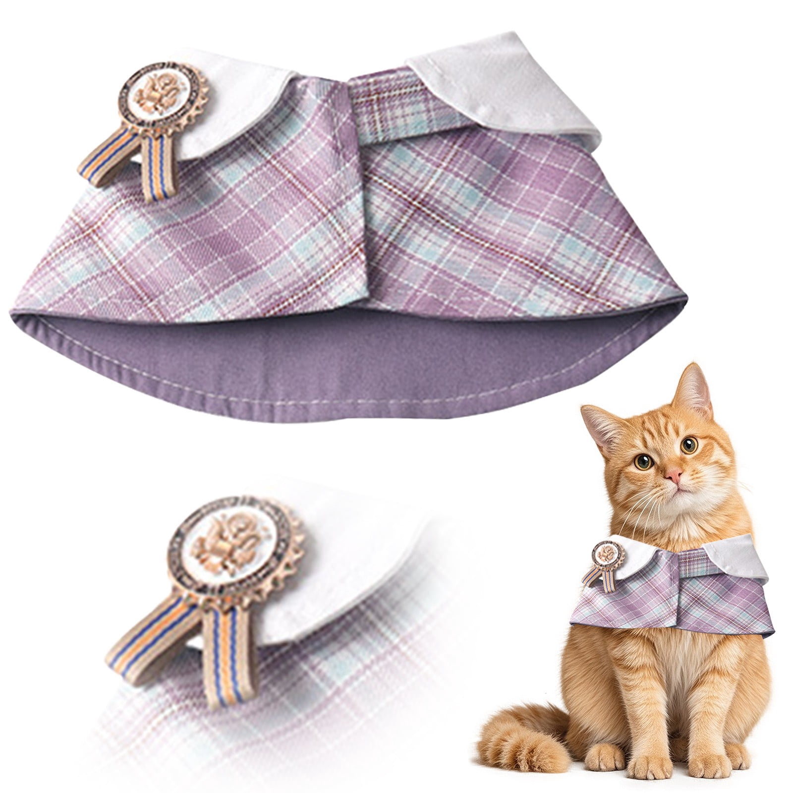 Dog Cape, Pet Clothes for Cats Christmas Small Dog Cape Shawl for Small ...