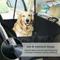 thumbnail image 1 of Dog Car Back Seat Cover Protector Waterproof Backseat Hammock for Dogs Durable Pets Seat Covers for Cars, 1 of 7