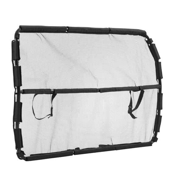 Dog Car Barrier 50" Wide, Front Seat Installation, Vehicle Pet Divider for Trucks & SUVs, Secure Pet Travel