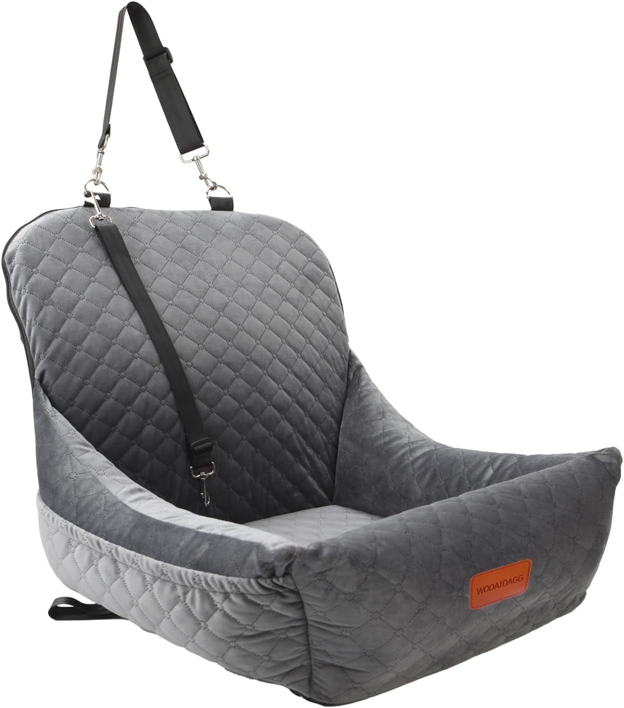Lealchum Dog Car Seat for Small Dogs,Dog Booster Car Seat with Seatbelt ...