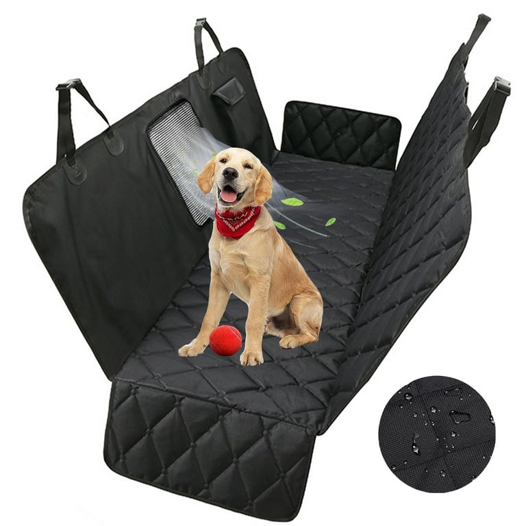 Dog Car Seat Cover for Back Seat Waterproof Car Seat Protector for Dogs with Side Flaps Scratchproof Dog Backseat Cover for Sedans Trucks SUVs Cars Walmart