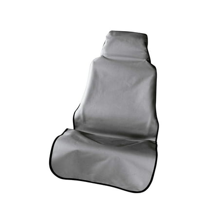 Dog Car Seat Cover Single Car Seat Protector Wear Resistant Water Resistant Oxford Cloth Durable Pet Seat Cover Universal for Cars Suvs Gray